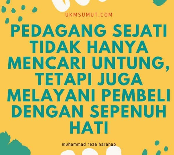 kata bijak pedagang caption pedagang