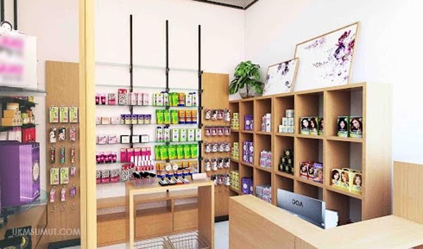 contoh toko kosmetik