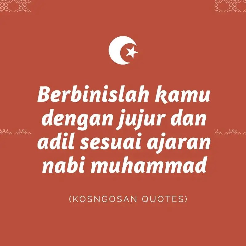 caption bijak bisnis islami