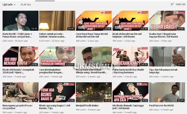 channel youtube belajar bisnis channel youtube belajar bisnis