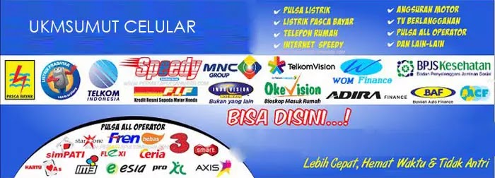 banner spanduk jualan pulsa