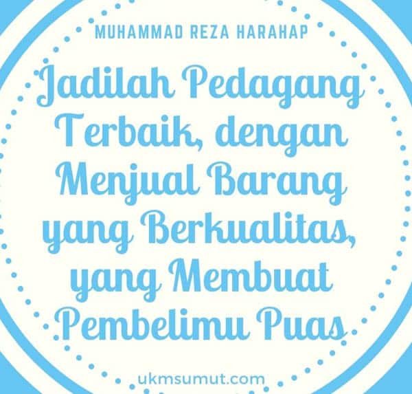 caption pedagang keren kata motivasi pedagang