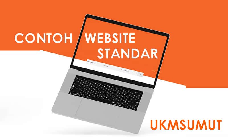 contoh website standar